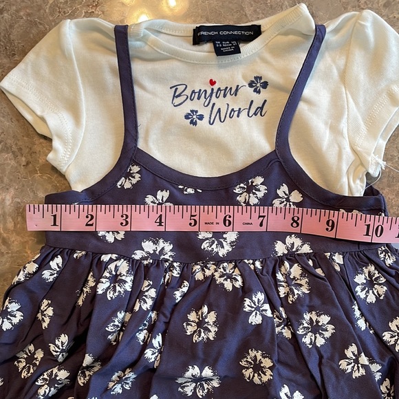 French Connection 2 Piece Dress Size 2T NWT - Picture 11 of 12